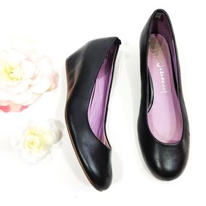Jeffrey Campbell Black and Purple Wedges